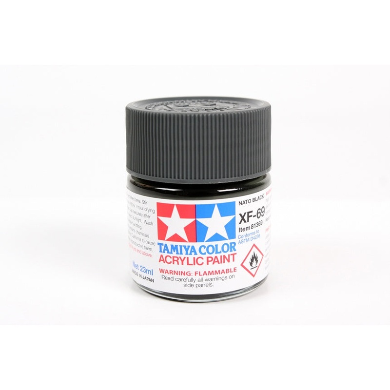 Tamiya – XF-69 NATO Black Acrylic (23ml)