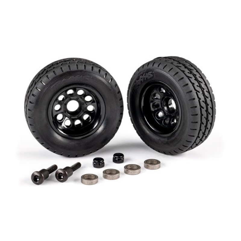 Traxxas – 9797 – Trailer Wheels & Tires (2) (TRX-4M)