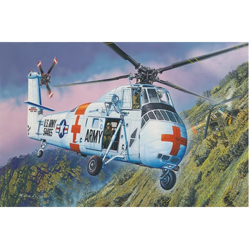 Trumpeter – 1/48 CH-34 U.S. Army Rescue