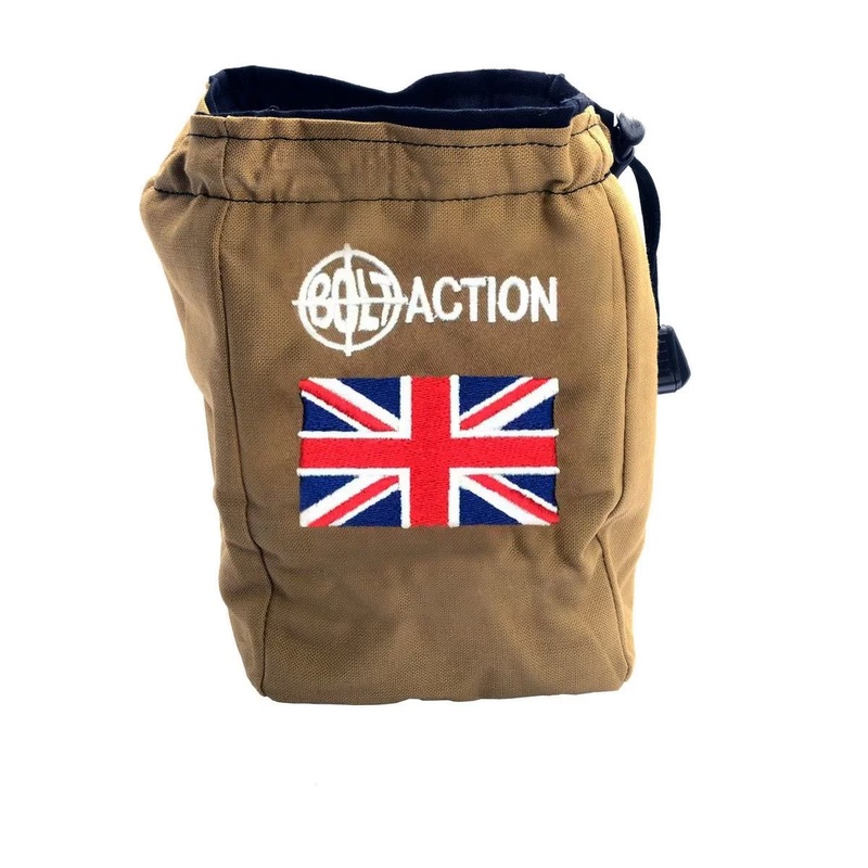 Warlord – Bolt Action Dice Bag – British