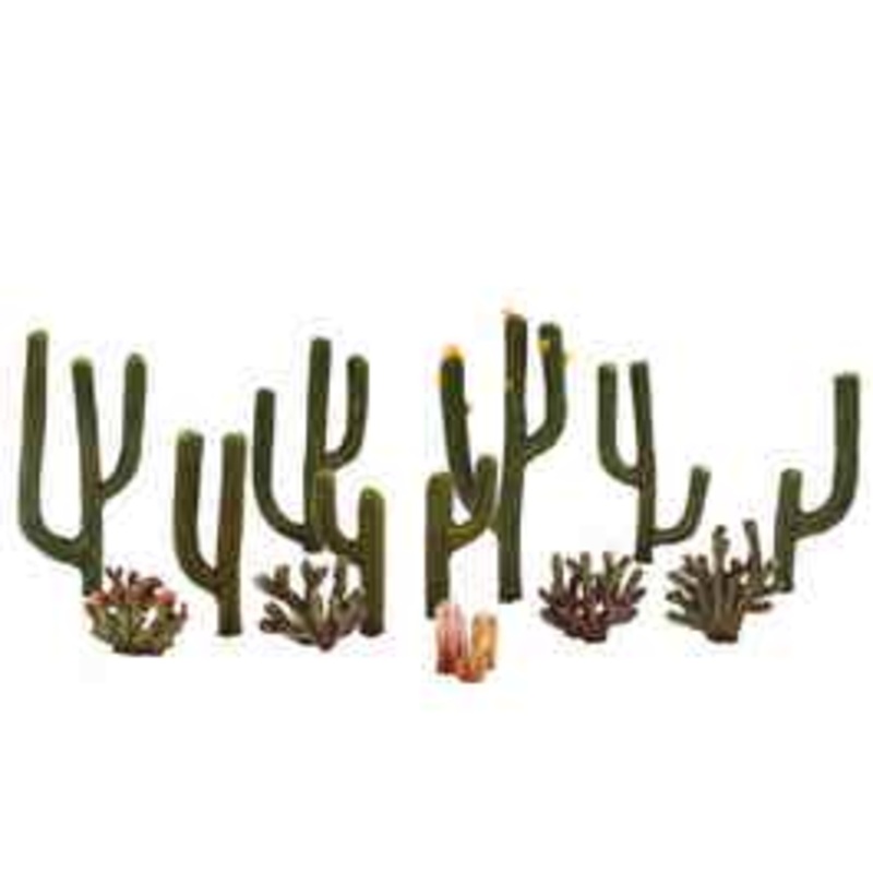 Woodland Scenics TR3600 Cactus Plants – 1/2″ – 2 1/2″