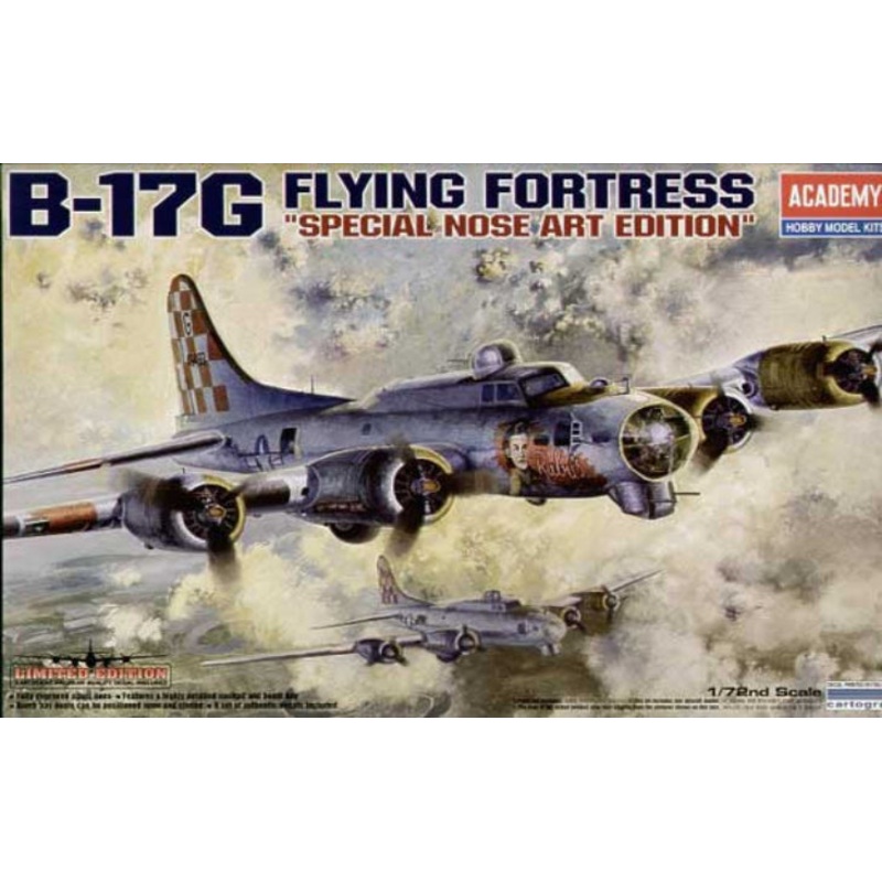 Academy – 1/72 B-17G Flying Fortress “Special Nose Art Edition”