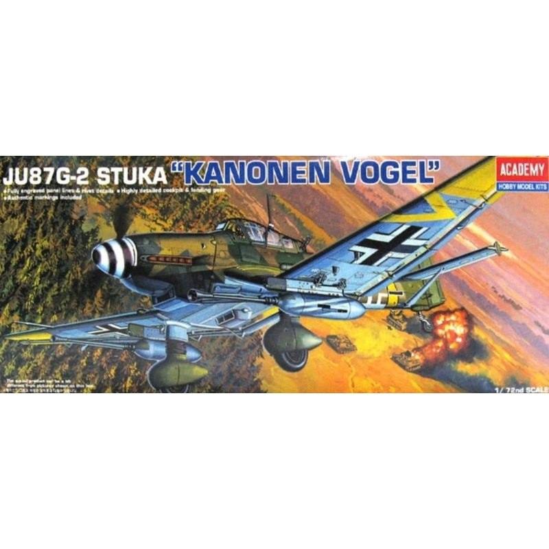 Academy – 1/72 JU87g-2 Stuka “Kannonen V