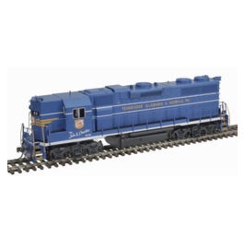 Atlas 10004103  HO GP38 GOLD TENNESSEE ALABAMA & GEORGIA [TENNESSEE VALLEY RAILROAD MUSEUM] #80 DCC/Sound