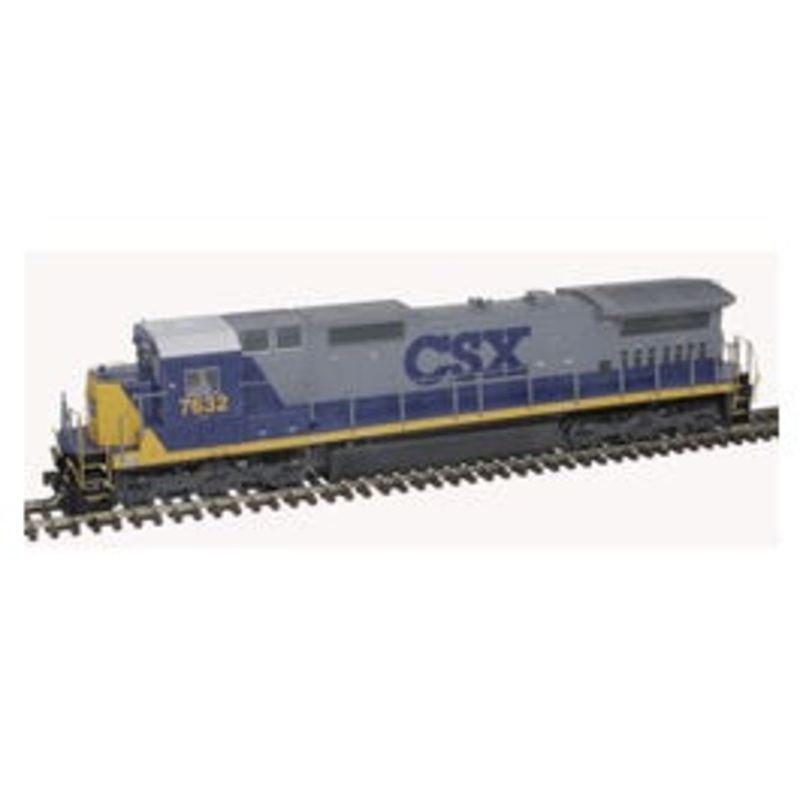 Atlas 10004197  HO DASH 8-40C GOLD CSX [YN2] WHITE ROOF #7632 DCC/Sound