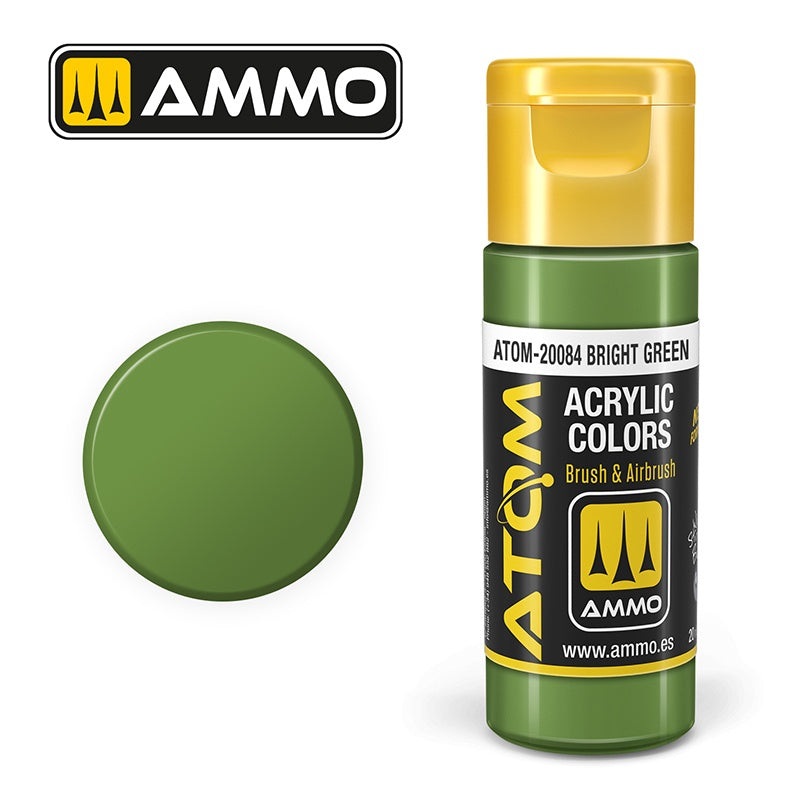 ATOM – 20084  Bright Green (20ml)