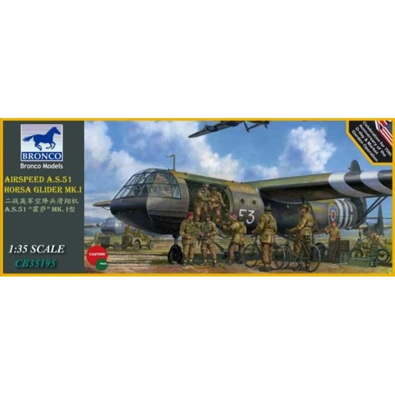 Bronco – 1/35 British Airspeed A.S.51 “Horsa” Glider Mk.I