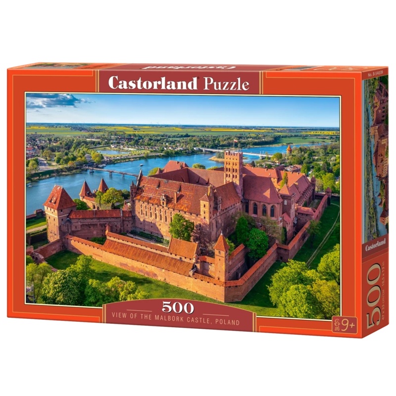 Castorland – View of the Malbork Castle – Poland (500pcs)