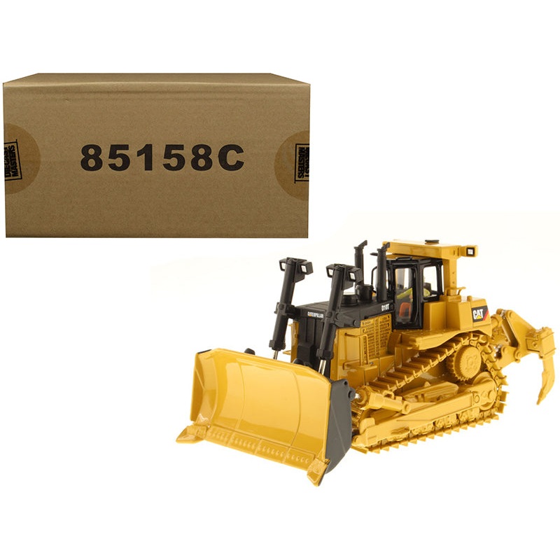 CAT Caterpillar D10T Track Type Tractor with Operator “Core Classics Series” 1/50 Diecast Model by Diecast Masters
