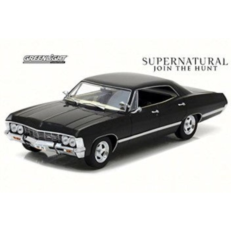 Greenlight – 1/24 Chev Impala Sport Sedan 1967 (Supernatural ’05) (Black)