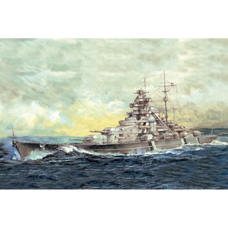 I Love Kit – 1/700 Bismarck Battleship 1941 Top Grade w/ Pontos Detail Up Set