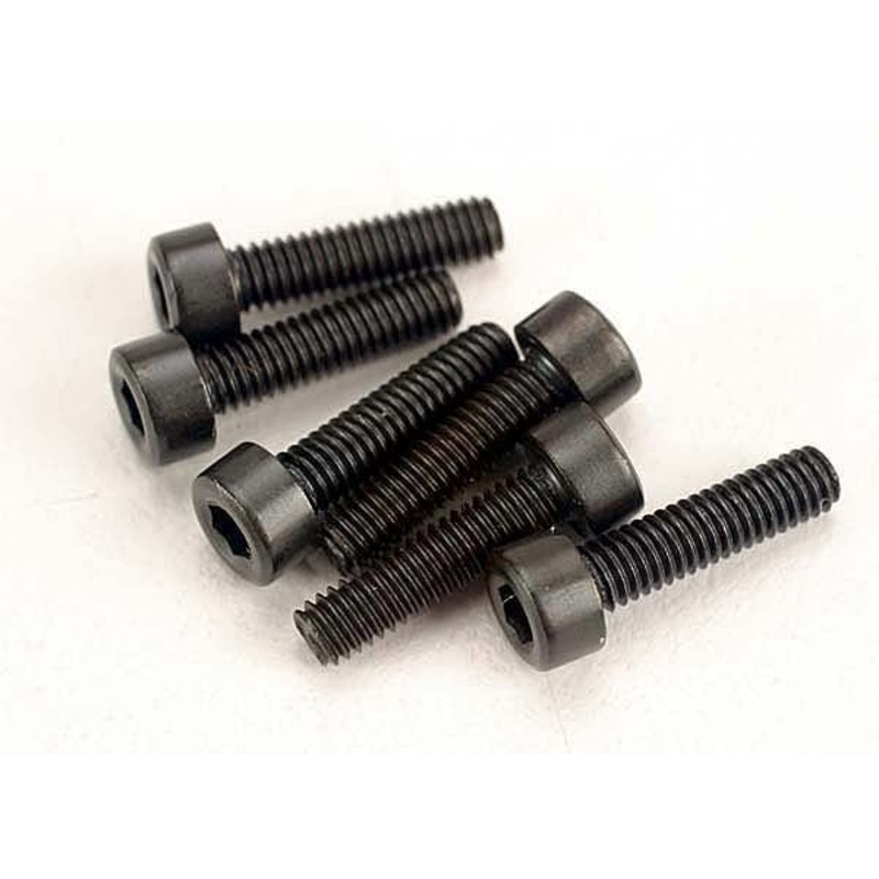 Traxxas – 3229 – Screws 2.5 x 10mm Cap-Head Machine (6) (Most Cars)