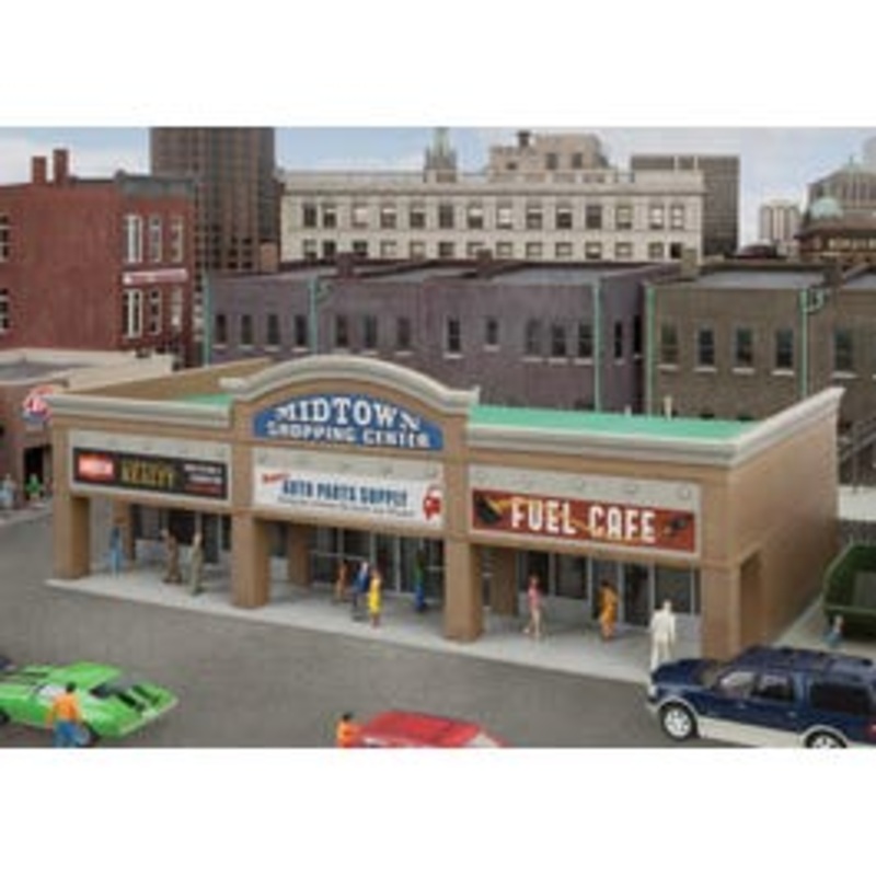 Walthers 933-4116 Modern Shopping Center II — Kit