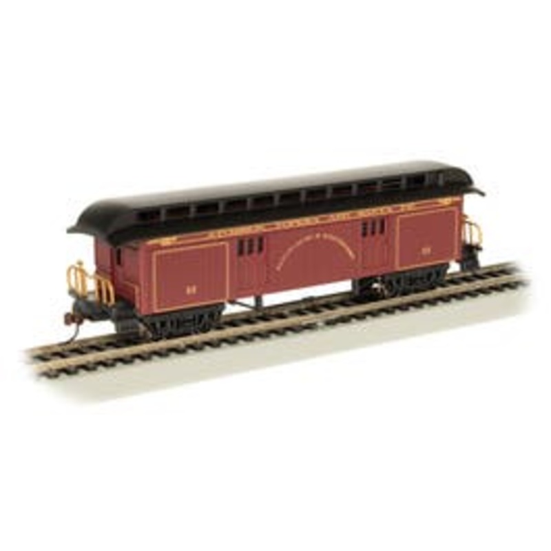 Bachmann #15304 Old-Time Baggage Car -Santa Fe