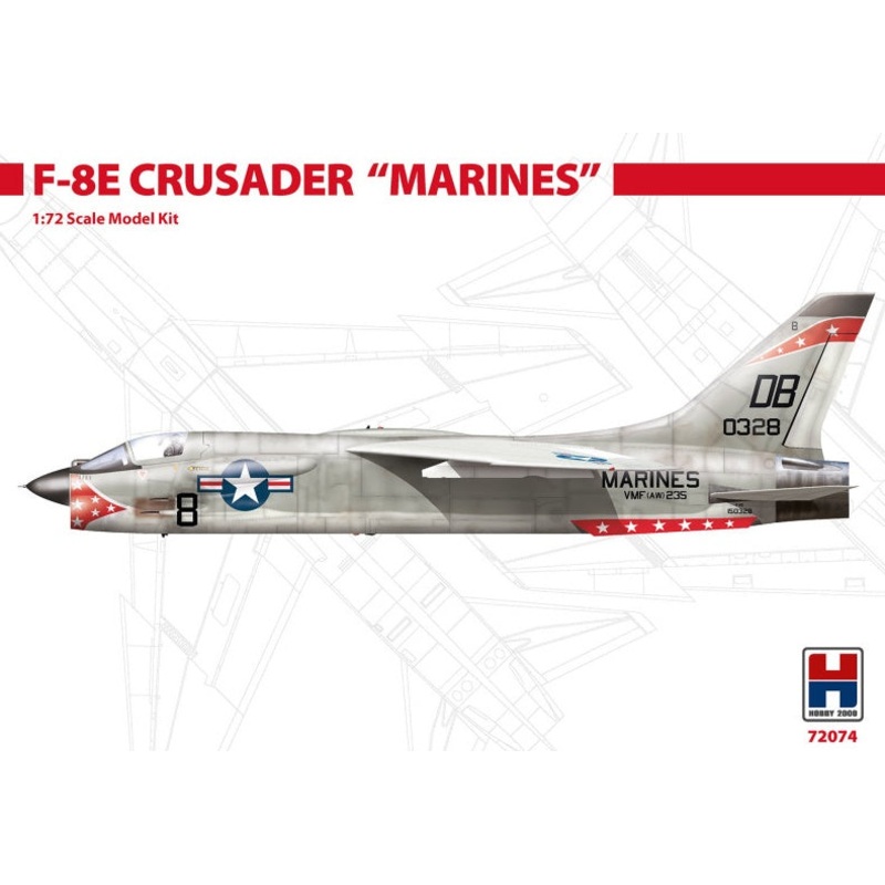 Hobby 2000 – 1/72 F-8E Crusader “Marines”