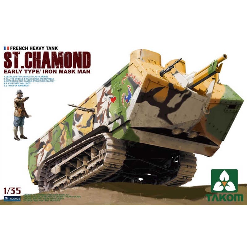 Takom – 1/35 WWI St.Chamond Early Type