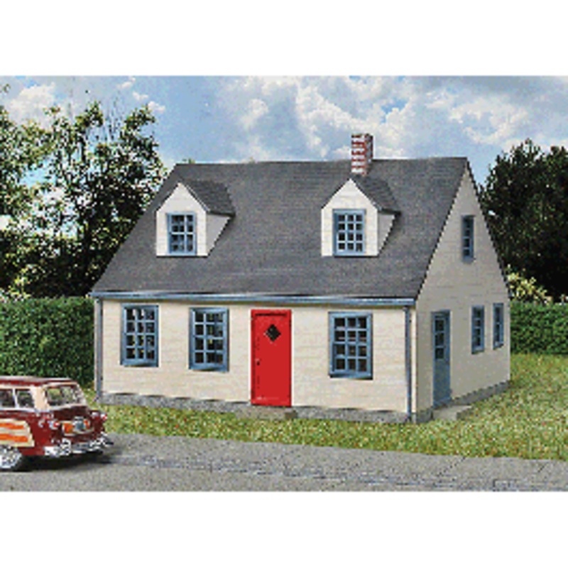 Walthers #933-3776 – Cape Cod House — Kit