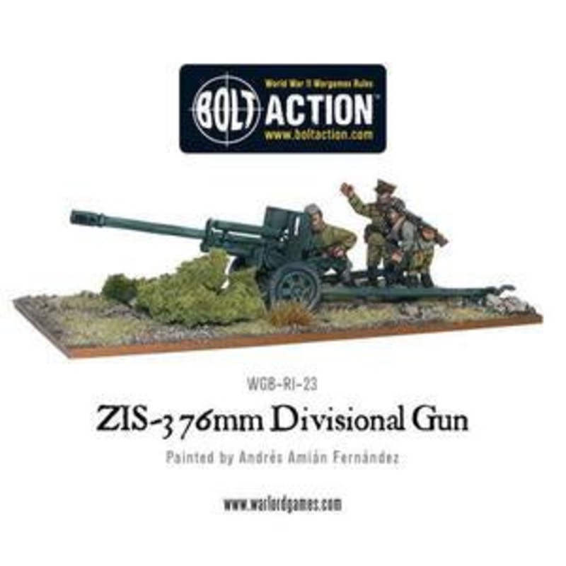 Warlord – Bolt Action: Soviet Zis 3 Gun (Metal)