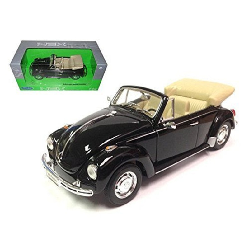 Welly – 1/24 VW Beetle Convertible (Black)
