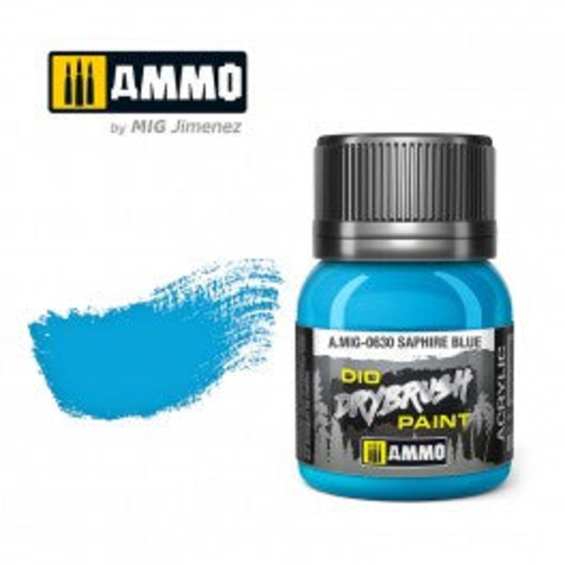 AMMO – 0630 DRYBRUSH Saphire Blue