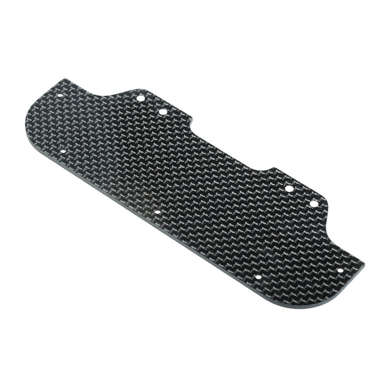 Carisma – Front Bumper 2mm Graphite For Tamiya C-Car