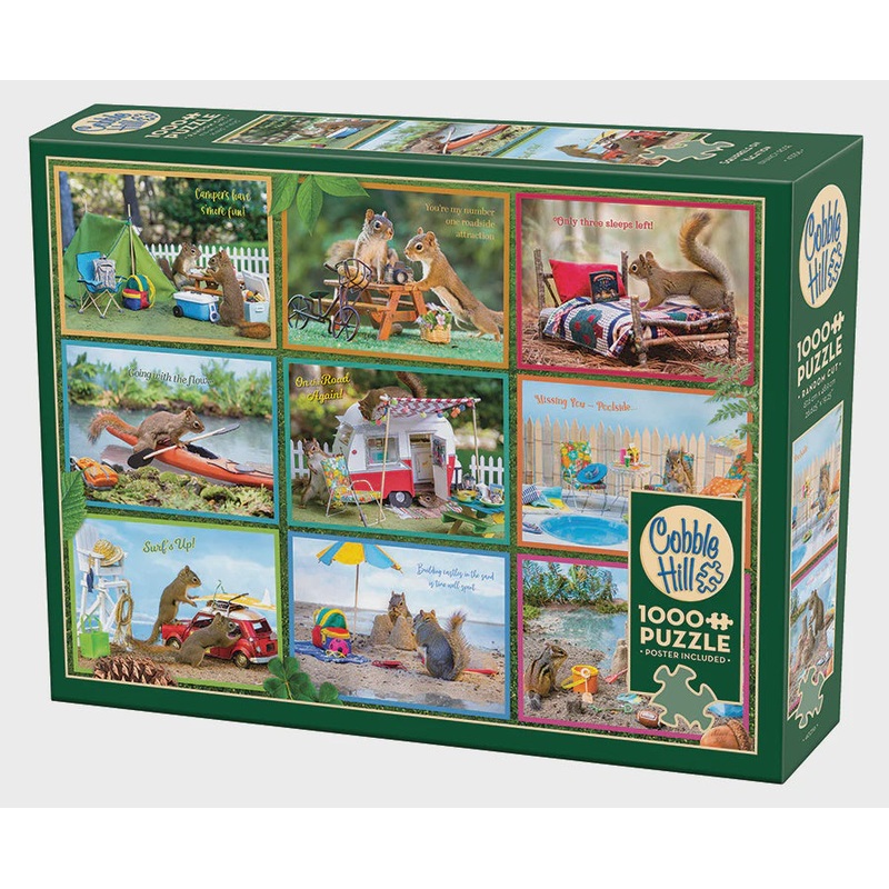 Cobble Hill – Squirrels on Vacation (1000pcs)