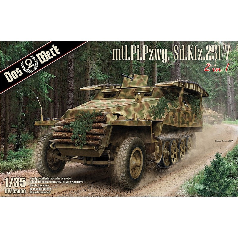 Das Werk – 1/35 mtl.Pi.Pzwg. Sd.Kfz.251/7 (2 in 1)