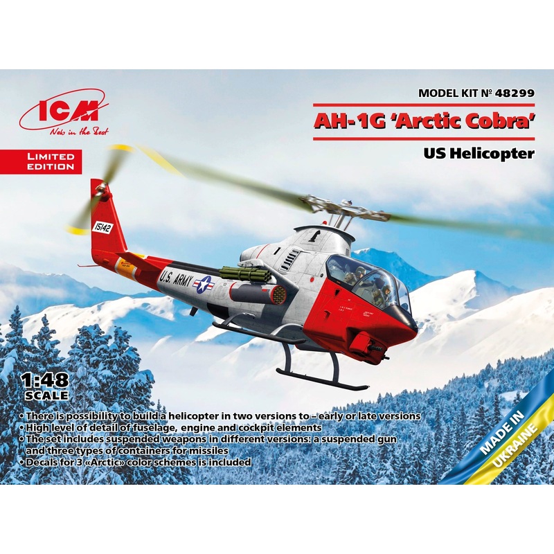 ICM – 1/48 Ah-1G Arctic Cobra