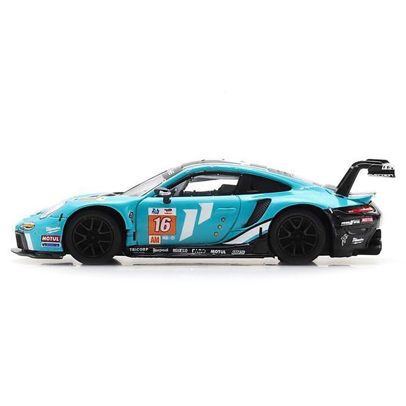 Porsche 911 RSR-19 #16 Ryan Hardwick – Jan Heylen – Zacharie Robichon “Proton Competition” “24 Hours of Le Mans” (2023) 1/64 Diecast Model Car by Sparky