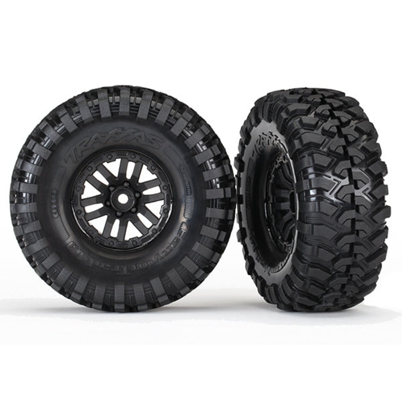 Traxxas – 8272 – Tires & Wheels 1.9″ Assembled (2) (TRX-4)