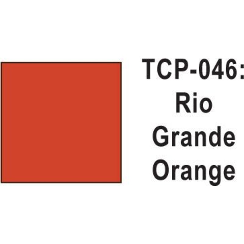 Tru Color TCP-46 Denver and Rio Grande Western Orange Paint 1 ounce