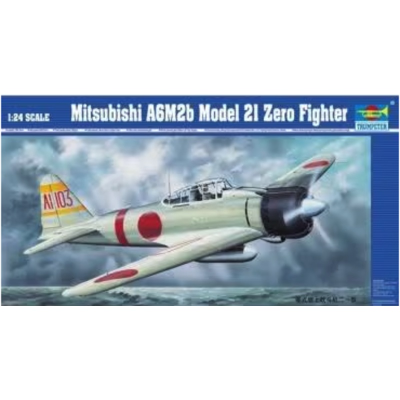 Trumpeter – 1/24 A6m2b Model21 Zero Fighter