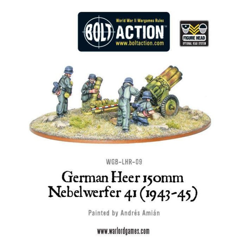 Warlord – Bolt Action: German Heer Nebelwerfer 41 (1943-45) (Metal)