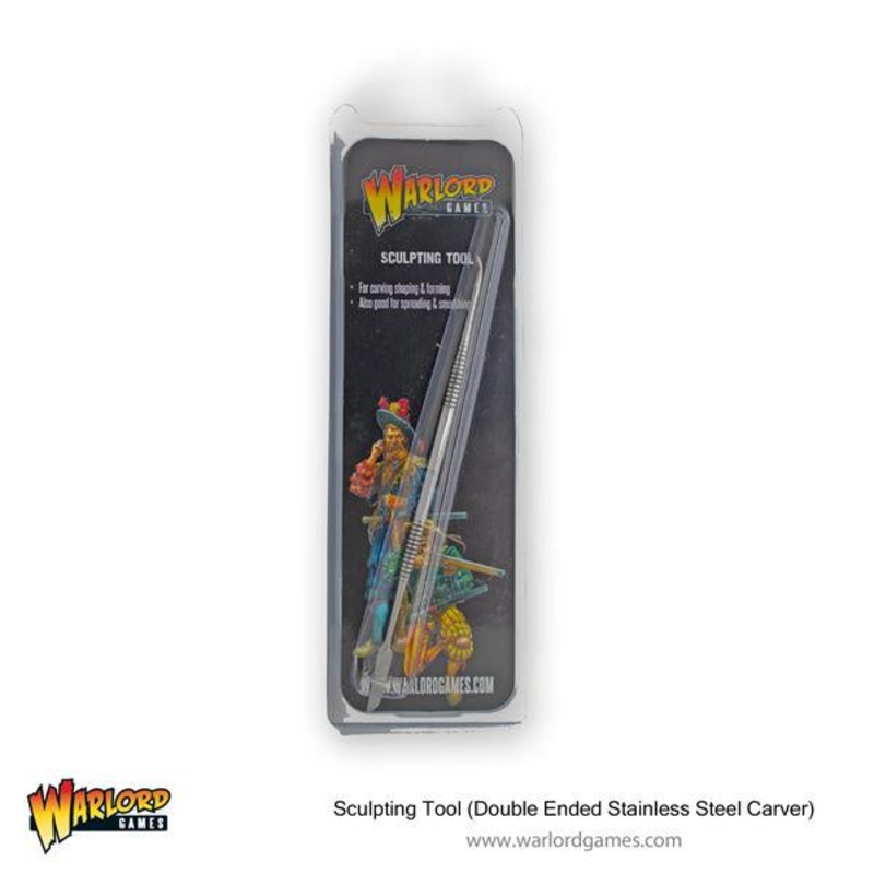 Warlord – Sculpting Tool (Double Ended Stainless Steel Carver)