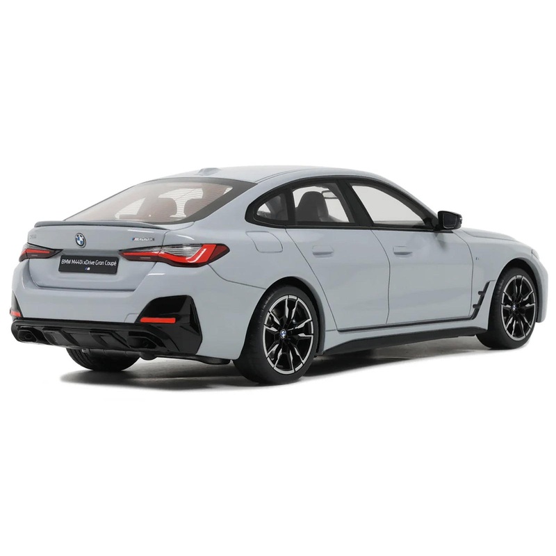 2021 BMW M440i xDrive Gran Coupe Brooklyn Gray Metallic 1/18 Model Car by Otto Mobile