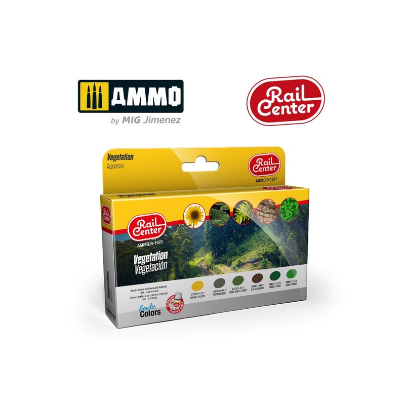 AMMO – R-1021 Vegetation (Paint Set)