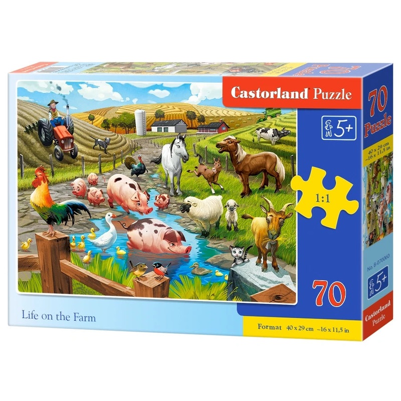 Castorland – Life On The Farm (70 pcs)