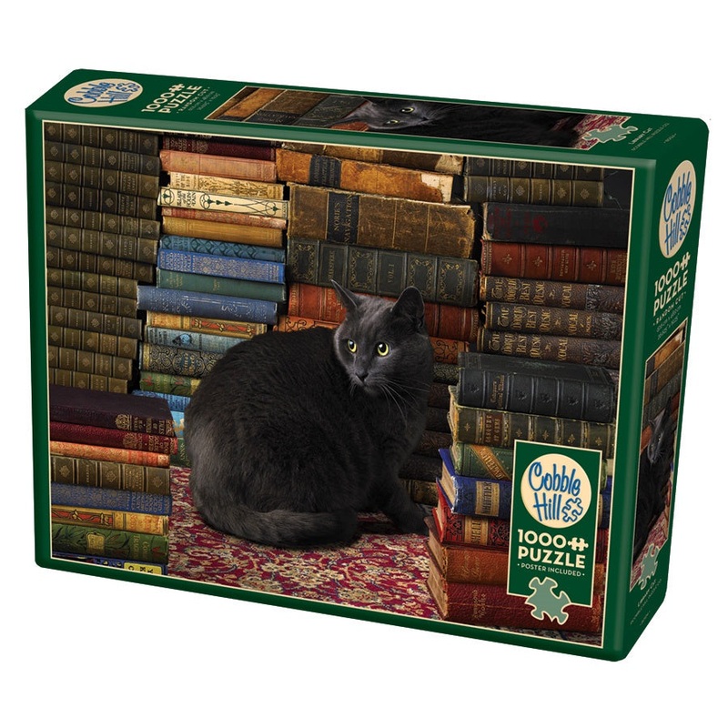Cobble Hill – Library Cat (1000pcs)