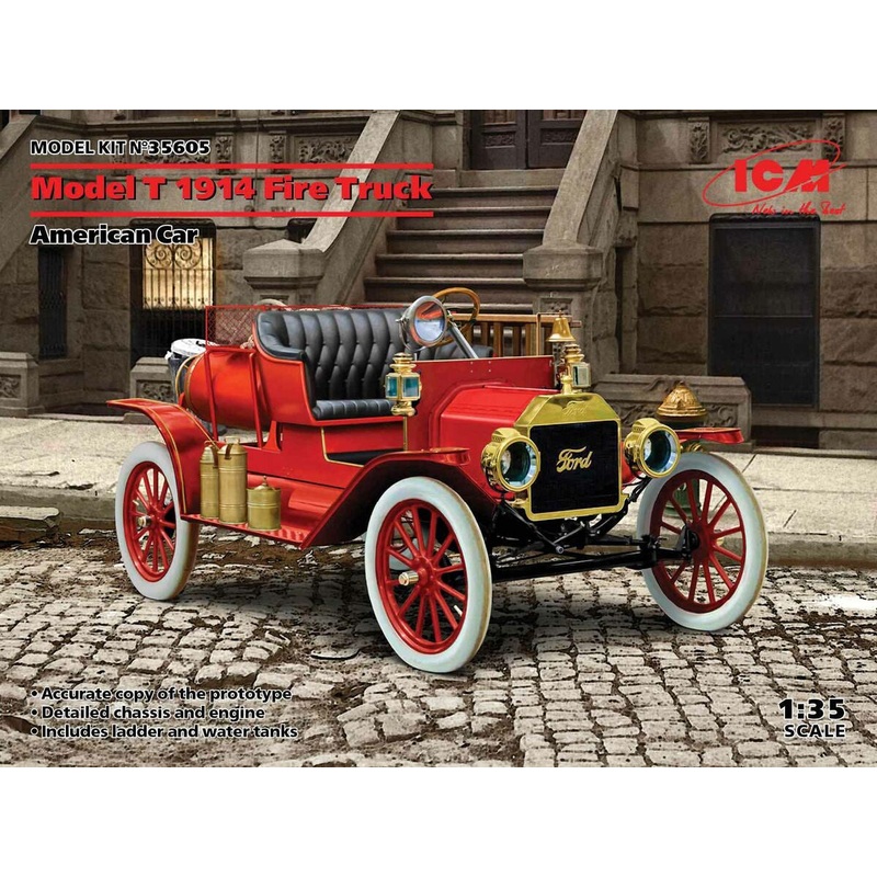 ICM – 1/35 Model T 1914 Fire Truck