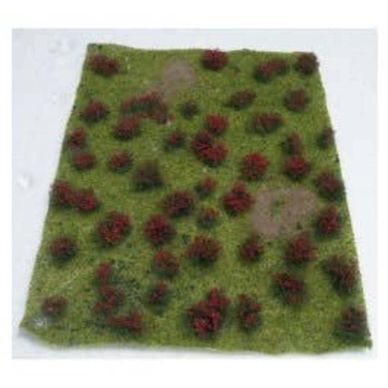 JTT 95604 Flowering Meadow Red 5″ x 7″ Sheet (12.7cm x 17.8cm)