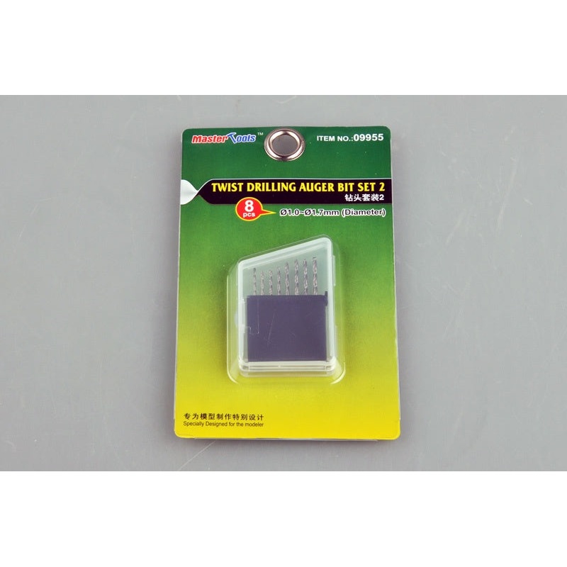 Master Tools – Twist Drilling Auger Bit Set 2 (1.0 – 1.7mm Dia.)