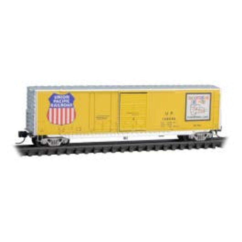 Micro Trains 07600502 N Scale – 50' Standard Box Car Union Pacific Rd# 168086