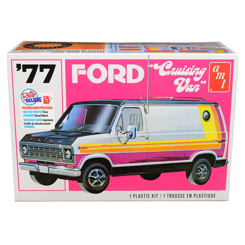 Skill 2 Model Kit 1977 Ford “Cruising Van” 1/25 Scale Model by AMT