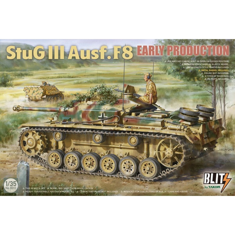 Takom – 1/35 StuG III Ausf.F8 Early Prodution