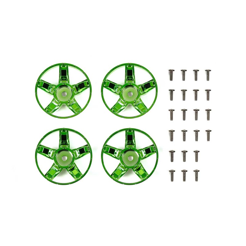 Tamiya – WR02CB S Parts Spokes (Green)