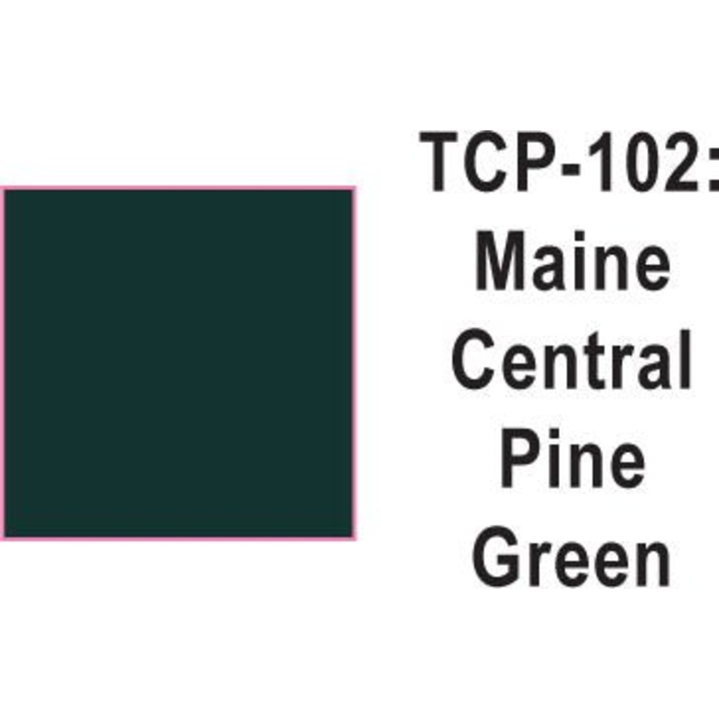 Tru Color TCP-102 Maine Central Pine Green Paint 1 ounce