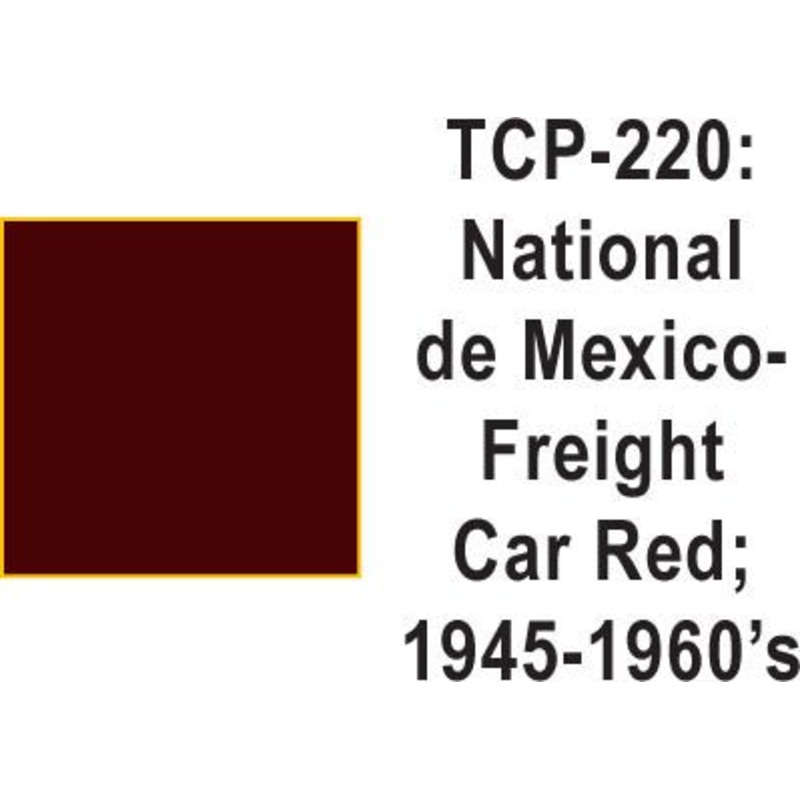 Tru Color TCP-220 NdM Frt. Car Red 1 ounce