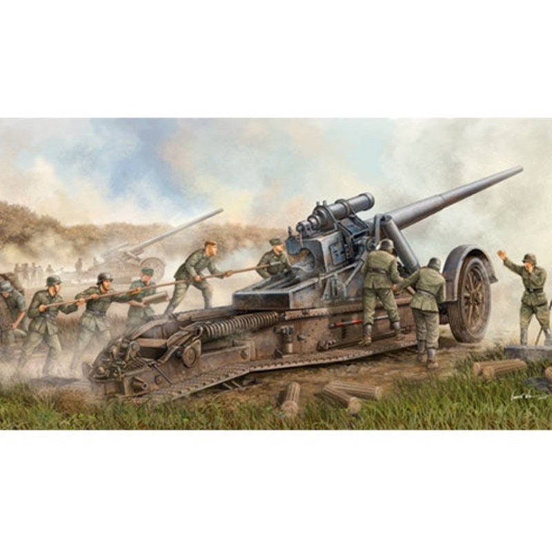 Trumpeter – 1/35 German IIWW 17cm Kanone 18 Heavy Gun