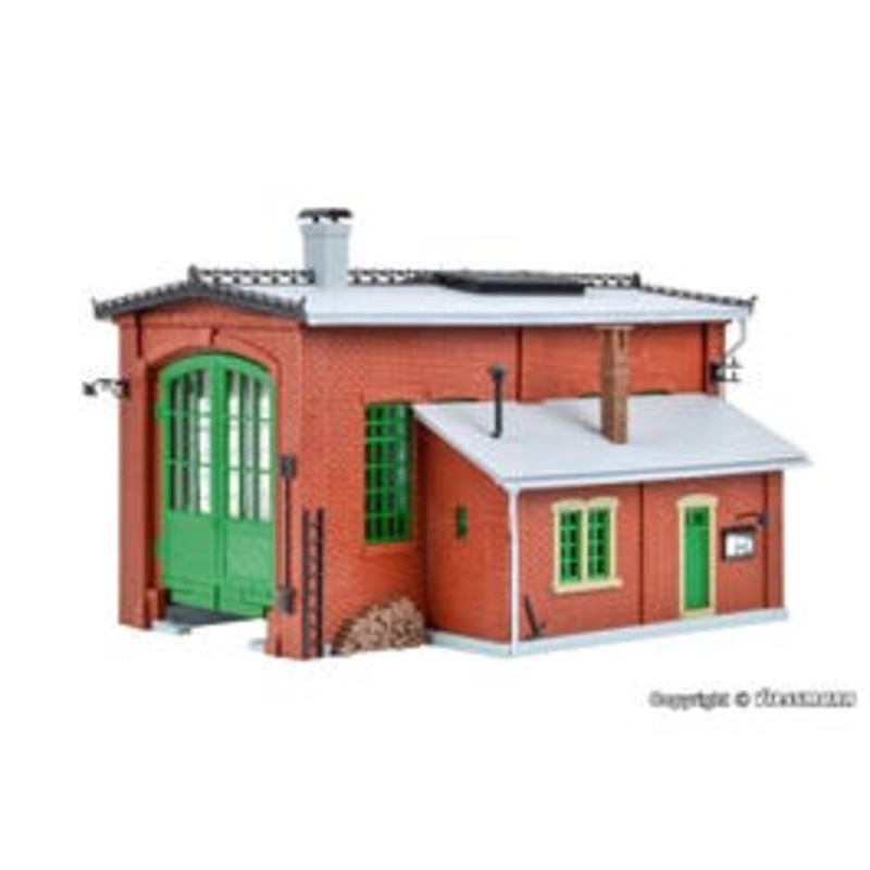 Vollmer 45750  HO Loco shed, single track kit