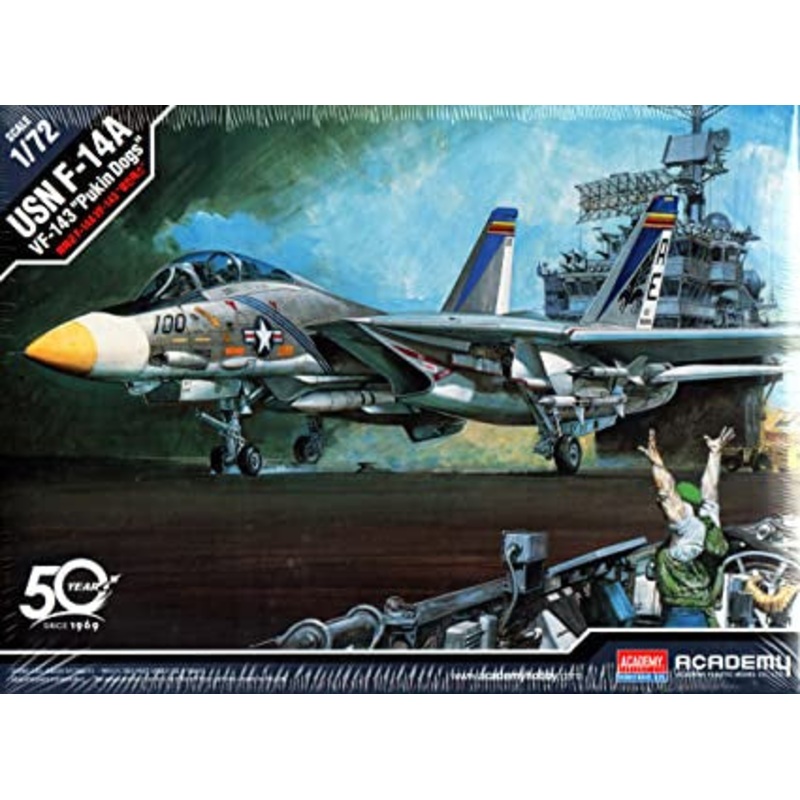 Academy – 1/72 USN F-14A Tomcat VF-143 “Pukin Dogs”